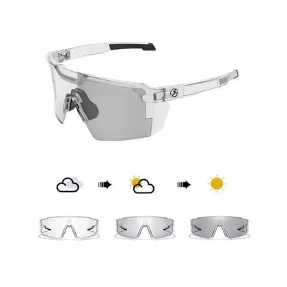 Photochromic Polarized Safety glasses,Sunglasses for Men & Women Oversized Vintage UV400 Y2K Aviator Eyewear Ideal for Fishing, Golf, Cycling, Driving, and Sports