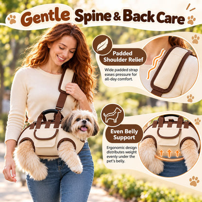 ⏰50% OFF – 😽Portable Breathable Pet Carrier Sling & Backpack 🐾🐶
