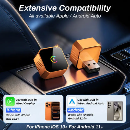 🚗2027 Wireless CarPlay Converter
