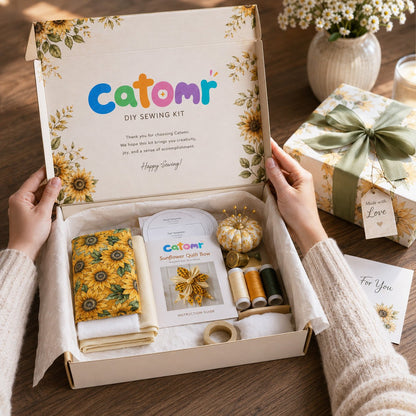 ⚡Large Patchwork Bow Sewing Kit