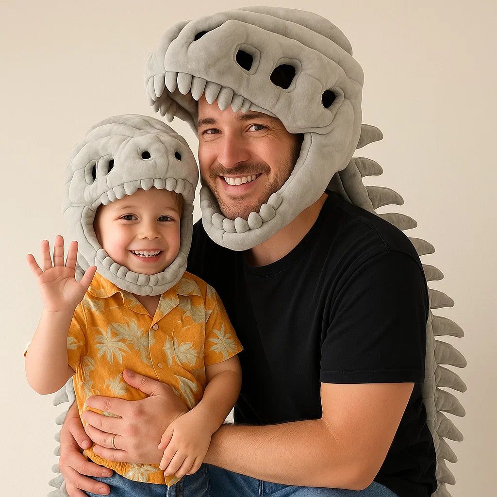 🔥🎁New arrival 50% OFF💥Realistic Dinosaur Skeleton Costume Set