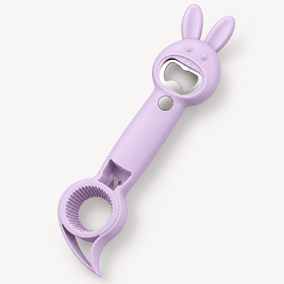 🔥🐰 6-in-1 Magnetic Rabbit Opener – Jar, Bottle, Can & Wine Opening Tool