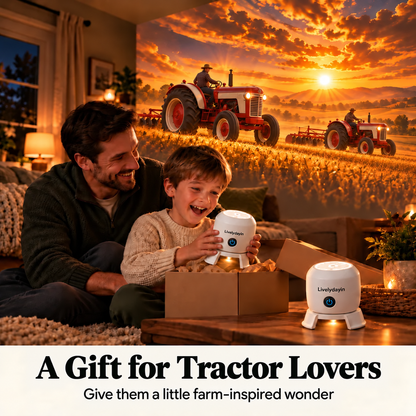 🚜🌾 Farm Adventure Projector – Bring the Tractor & Countryside Magic to Your Walls & Ceiling! ✨🌙