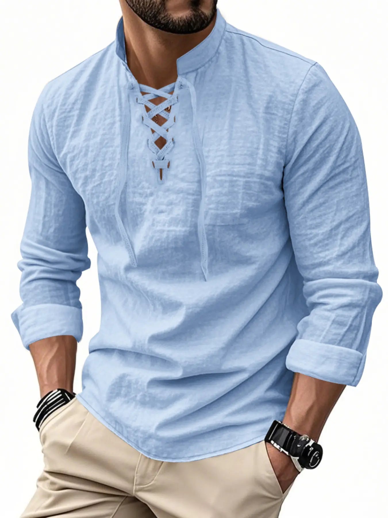🔥Father's Day 50% OFF🎁Men's Lightweight Breathable Linen Shirt