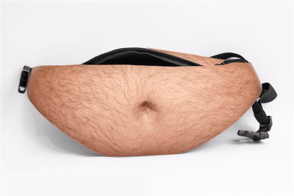 🔥 3D Prank Dad Bod Waist Bag