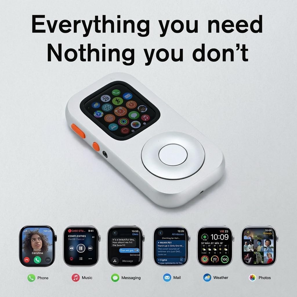 🎵 RePod C1 Retro Aluminum Case for Apple Watch