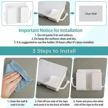 ⚡Wall Mount Phone Holder