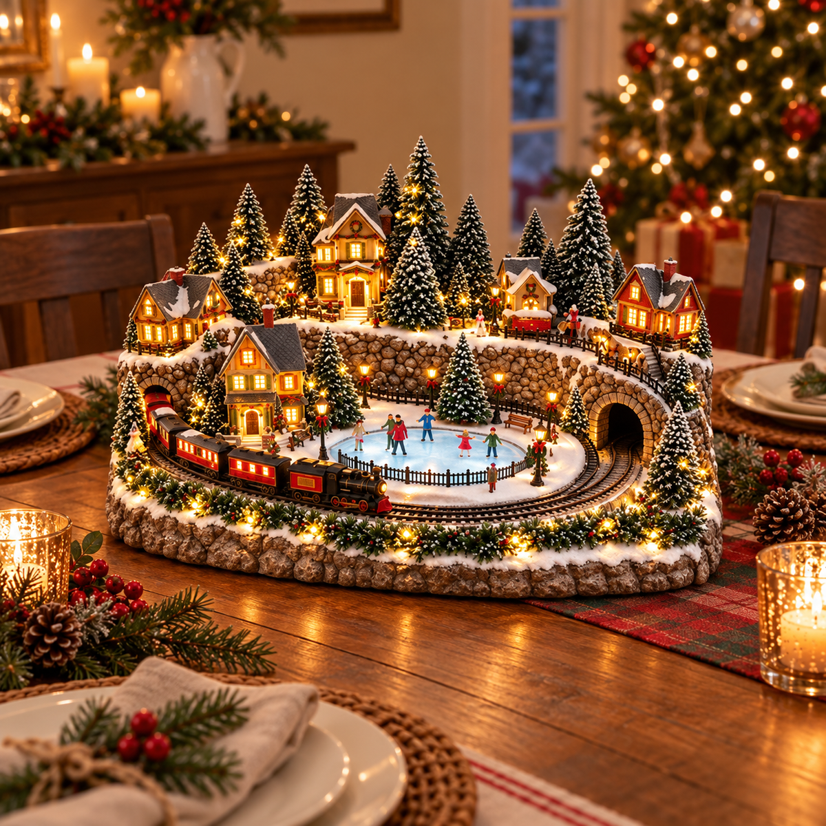 🎁Last Day 50% OFF🔥 Lighted & Animated Christmas Village Collection-✨