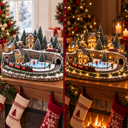 🎁Last Day 50% OFF🔥 Lighted & Animated Christmas Village Collection-✨