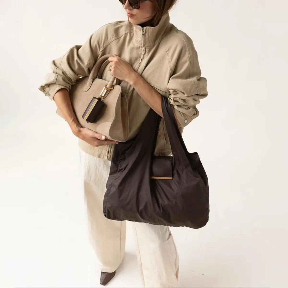 💼✨Foldable Keychain Tote Bag for Shopping & Travel✨