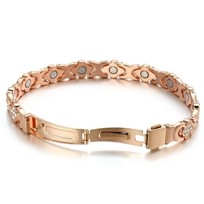 🔥LIVELYDAYIN® Rose Gold Floral Jewelry Bracelet
