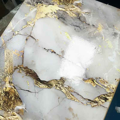 🔥 Gold Marble Peel & Stick Wallpaper ✨ Self-Adhesive Wall Paper Roll for Kitchen, Bedroom & Home DIY Decor