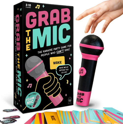 Grab The Mic Karaoke Game for Non-Singers