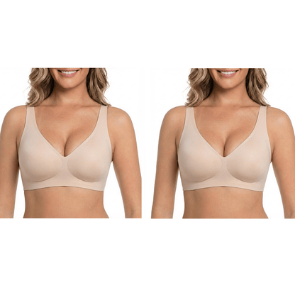 🎁Last Day Buy 1 Get 1 Free🔥Super Firming Wire-Free Push Up V-Neck Bra