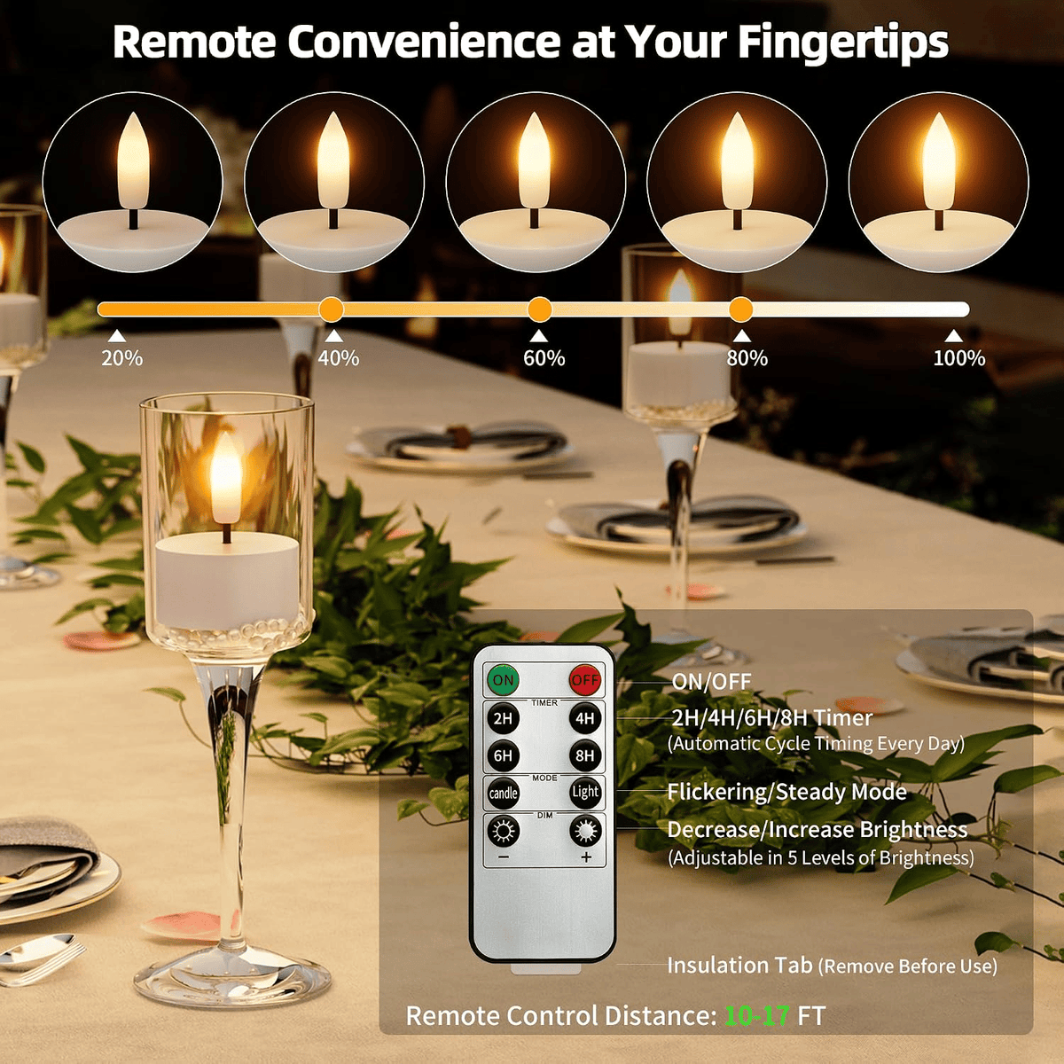 🕯️Rechargeable Flameless LED Tea Lights, Charging Station & Remote Included, Flickering Fake Candles, Safe No Flame Candle for Home, Wedding, Festival & Emergency Lighting