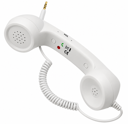 ☎️Retro Phone Handset for Smartphones – Classic Wired Calling Accessory