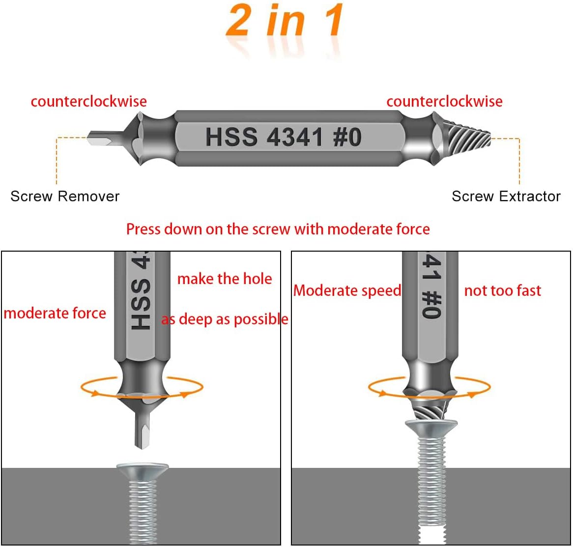 🔥Limited-time discount of 49%🔥Stripped Broken Screw Remover