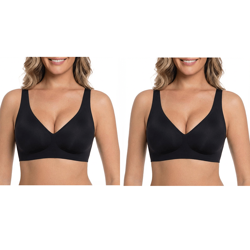 🎁Last Day Buy 1 Get 1 Free🔥Super Firming Wire-Free Push Up V-Neck Bra