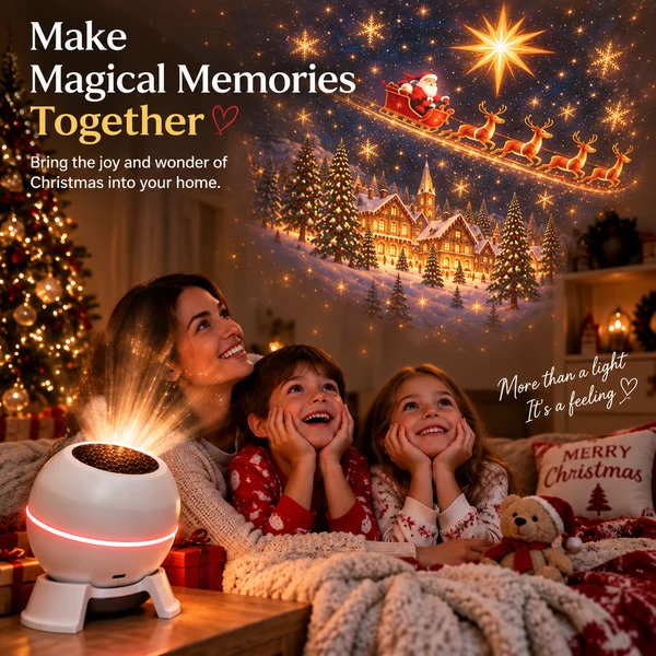 ✨Create Stunning Holiday Atmosphere – Christmas Projection Night Light✨