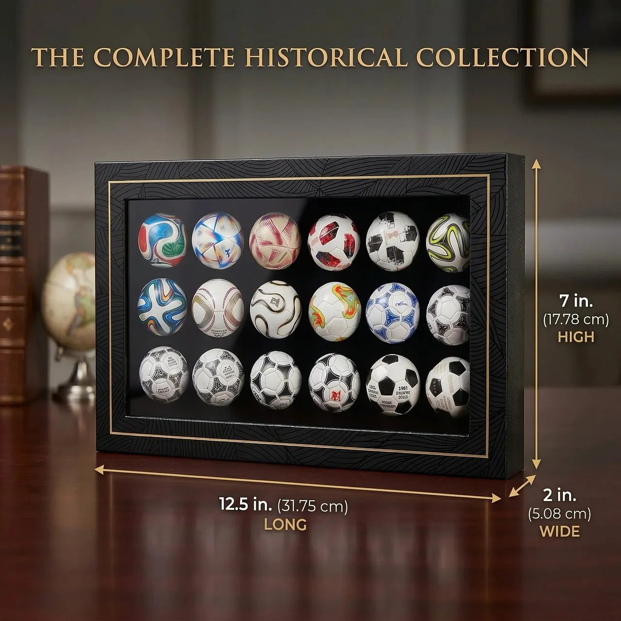 Father's Day Gift ⚽2026 World Cup Sale🔥 Up to 49% OFF! - 🏆 Handcrafted Mini Soccer Ball Collection (1970–2026)