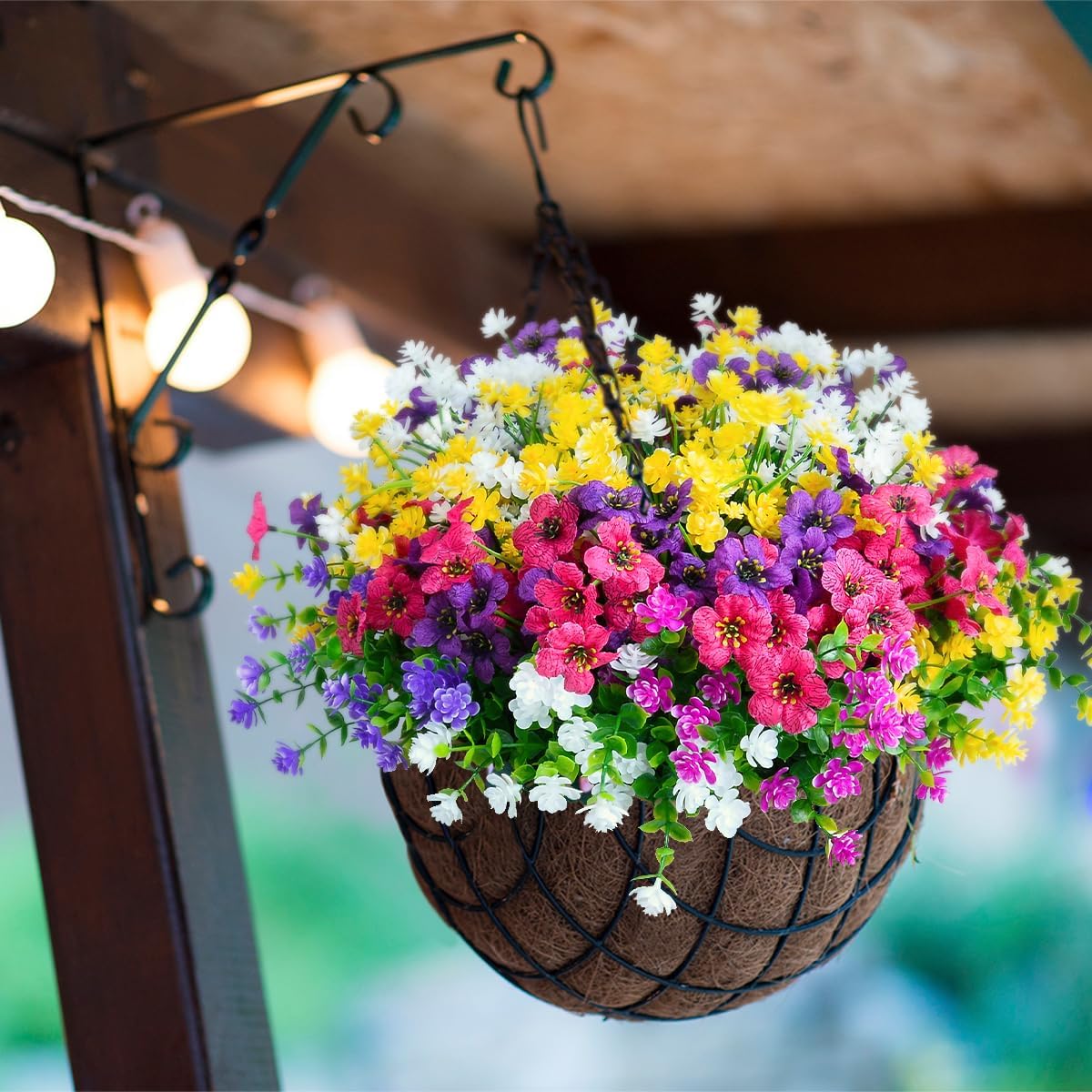 🌸Last Day Promotion!🌺UV Resistant Colorful Artificial Flower
