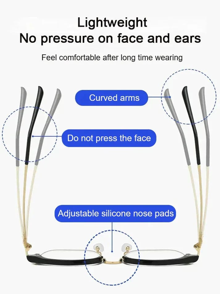 🔥2026 Hot Sale 49% Off👓 Ultra Light Anti Blue Presbyopic Glasses