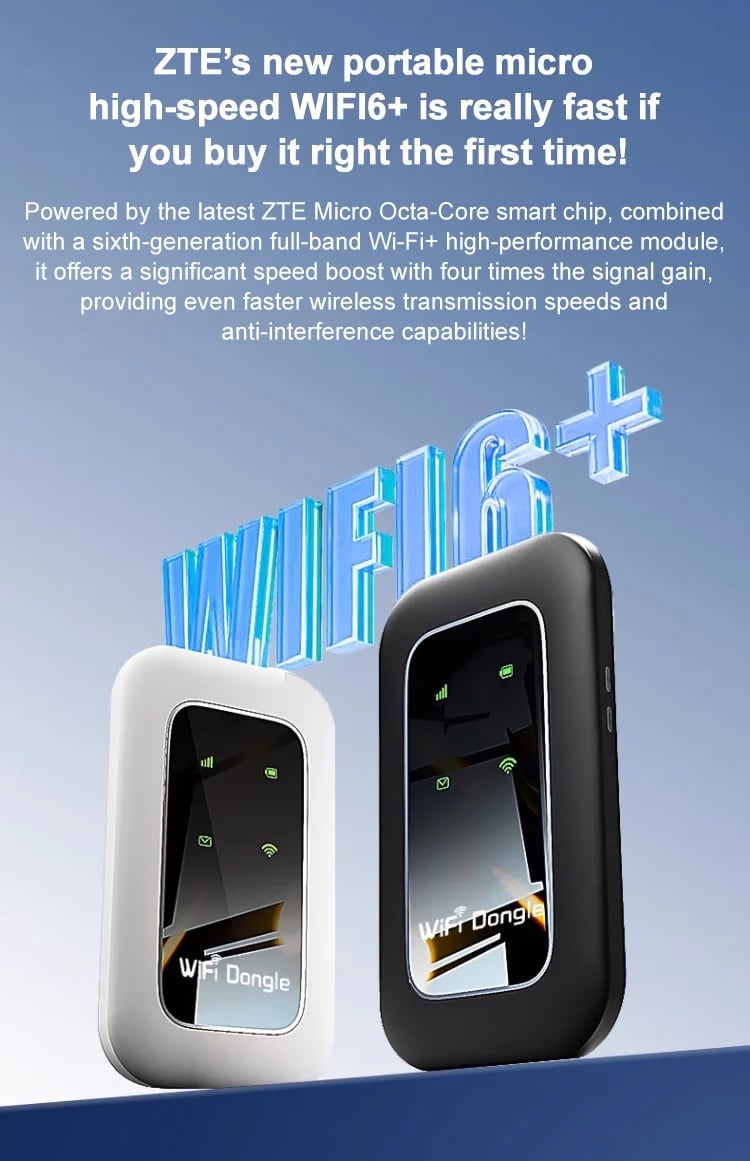 50%OFF 2026 Upgraded Version All-network portable wifi [Power on and use] 🎁