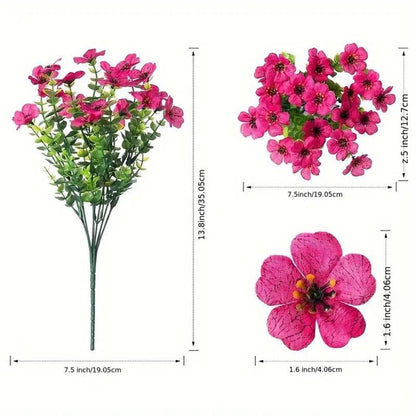 🌸Last Day Promotion!🌺UV Resistant Colorful Artificial Flower
