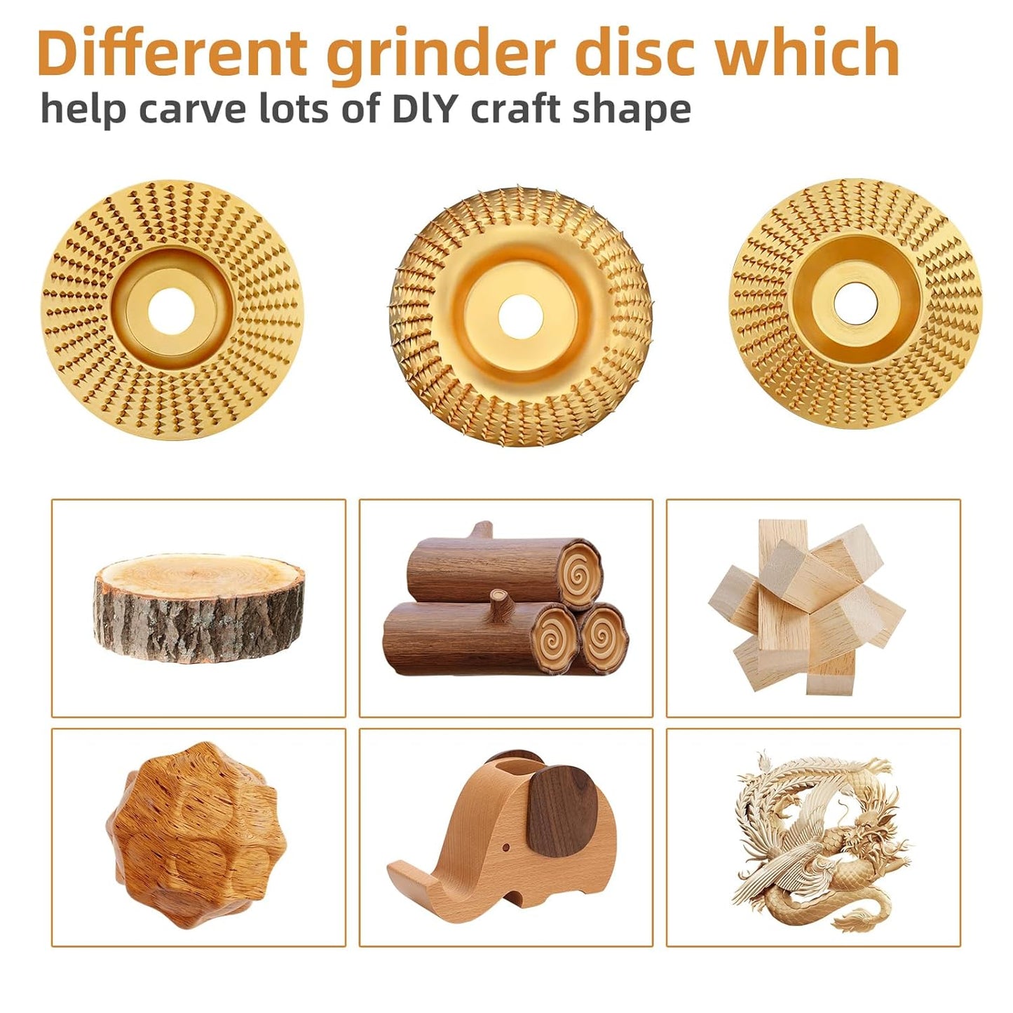 🔥🔨3PCS Wood Carving Disc Set