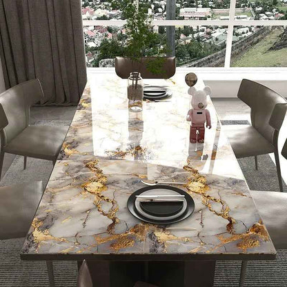 🔥 Gold Marble Peel & Stick Wallpaper ✨ Self-Adhesive Wall Paper Roll for Kitchen, Bedroom & Home DIY Decor