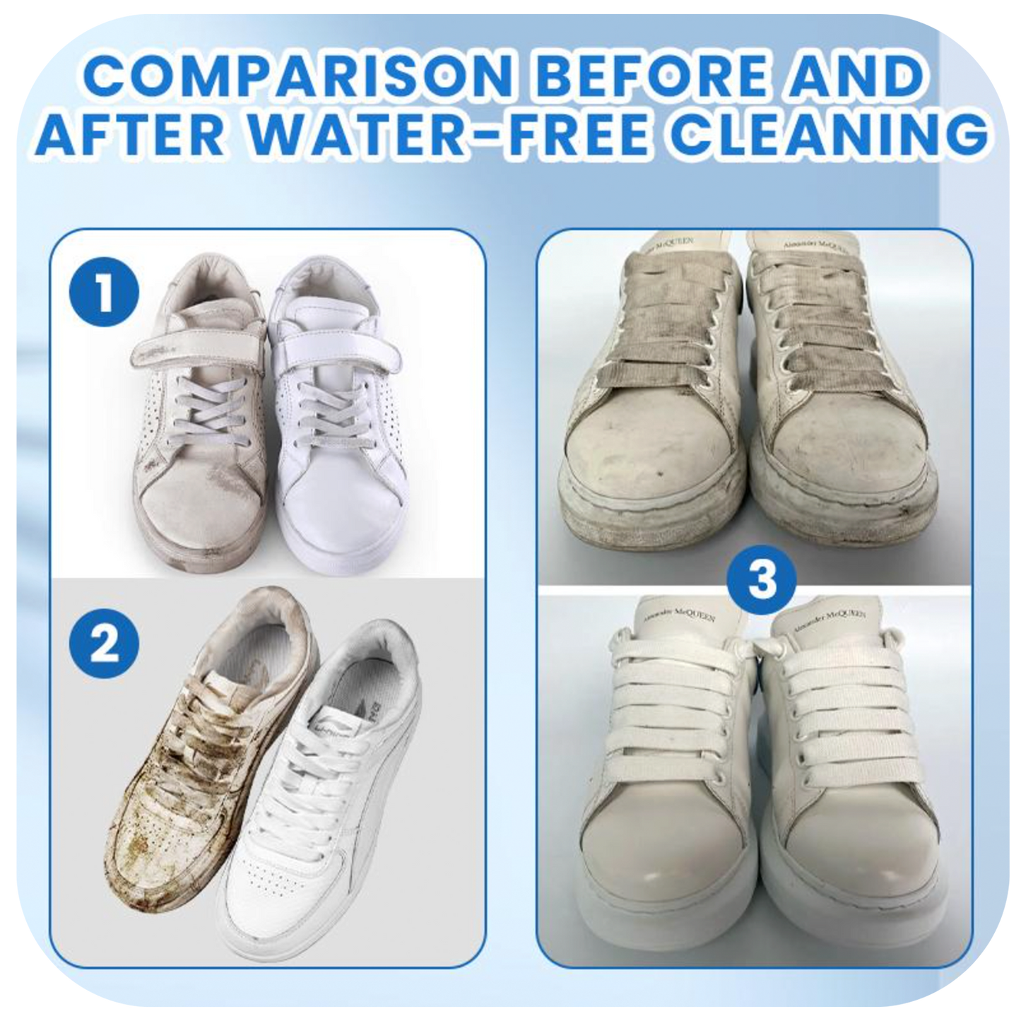 💥Second 50% Off— The Ultimate White Shoes Cleaning Cream! 👟🧼