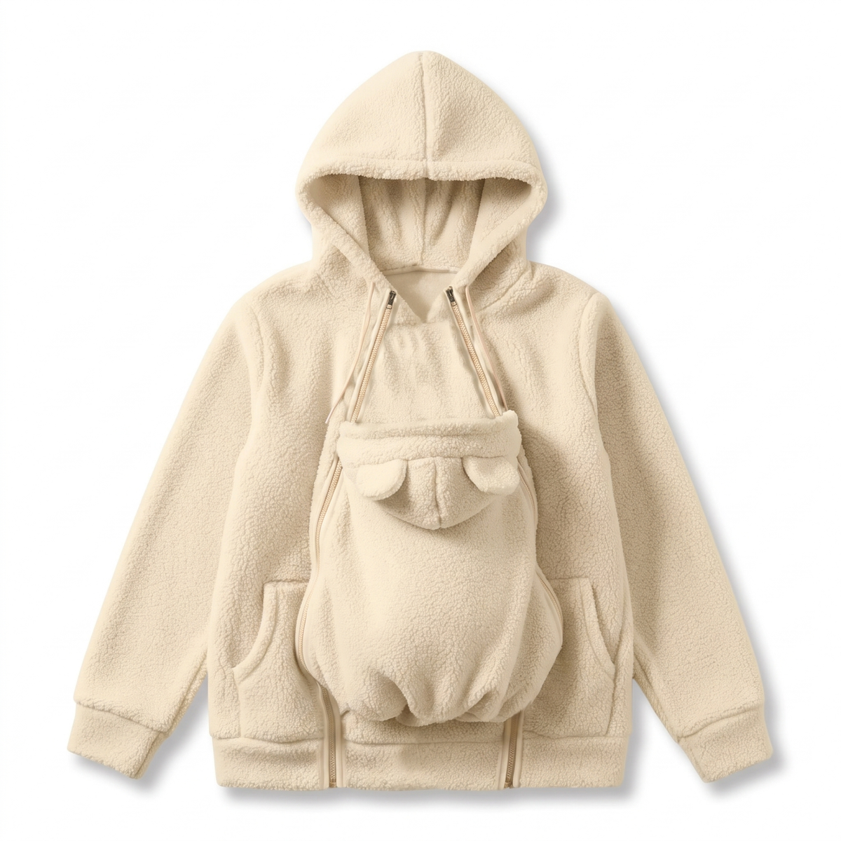 🔥 HOT SALE 💗 Cozy Babywearing Fleece Hoodie