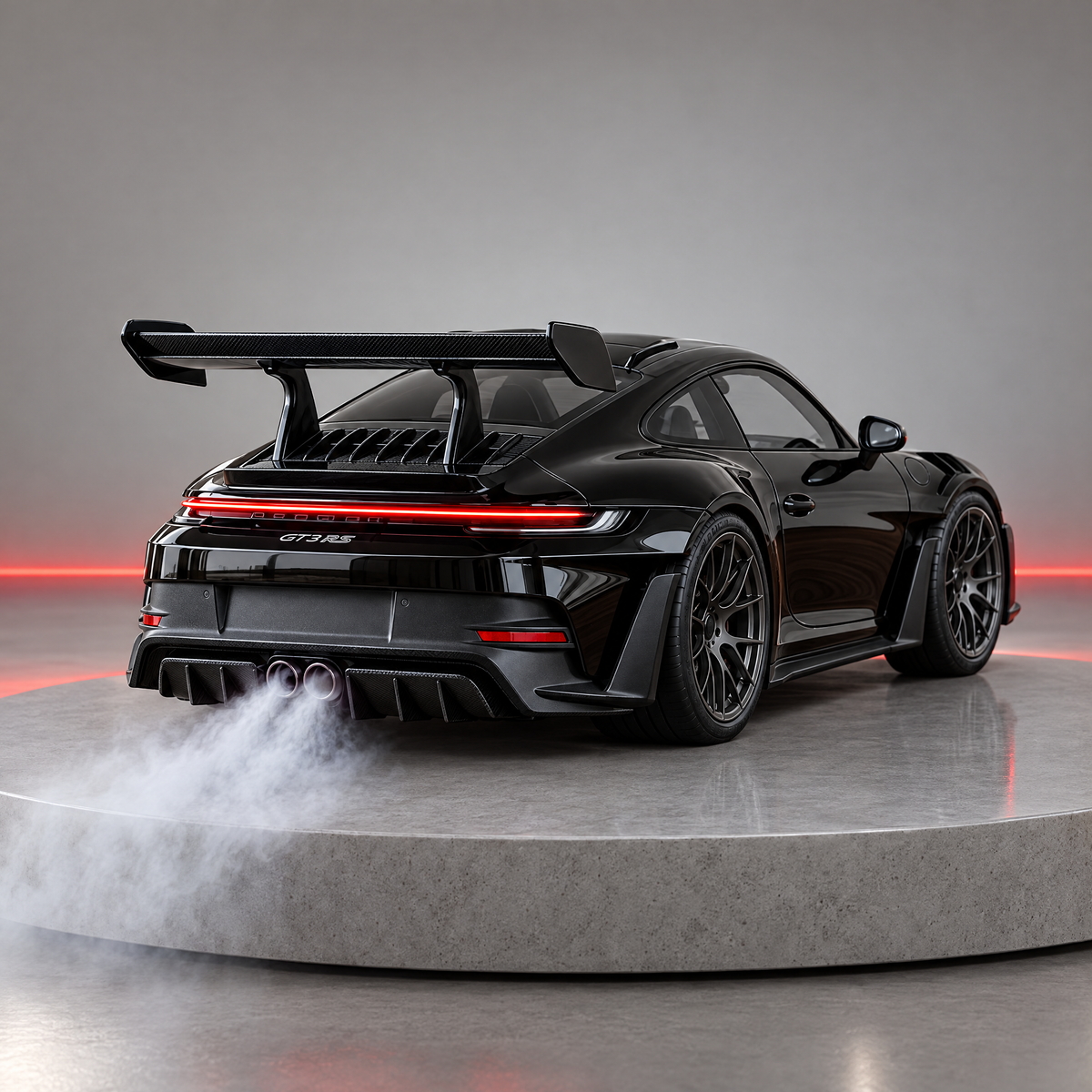 🎁Last day 49% off|🏎️💨 Track-Inspired Sports Car Display Model – Exhaust Mist Effect Collector Decor
