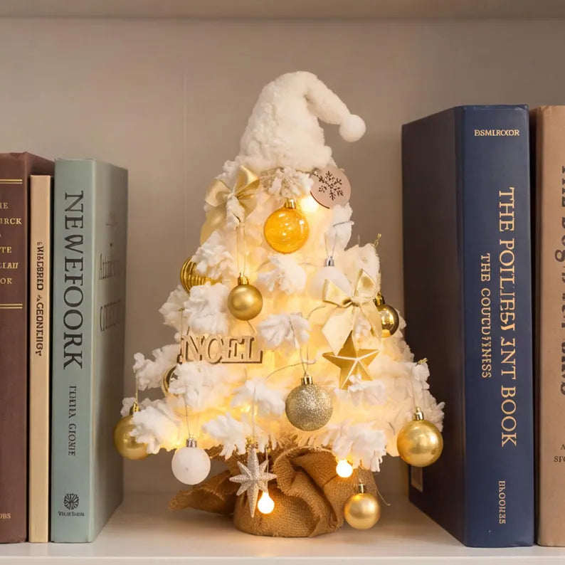 🎄  50% OFF THIS WEEK! 🔥 The Cutest Snowy Tree to Brighten Your Small Space! 🎅