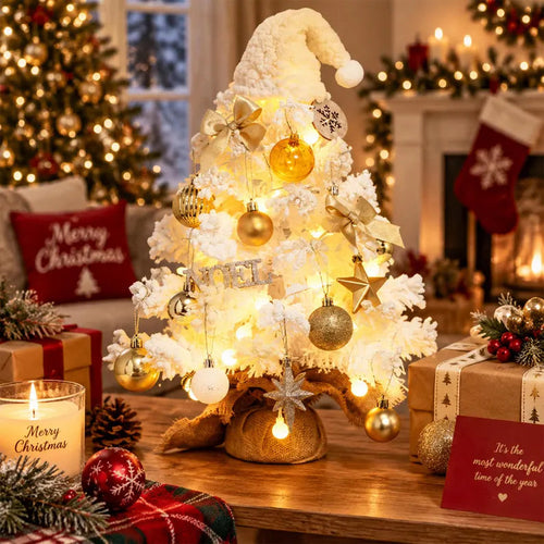 🎄  50% OFF THIS WEEK! 🔥 The Cutest Snowy Tree to Brighten Your Small Space! 🎅