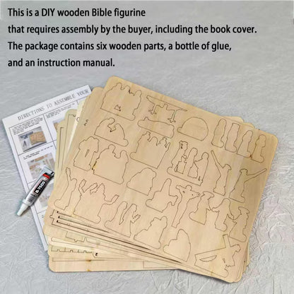 Life of Jesus Wooden Easter Puzzle Set - A Journey Through His Life