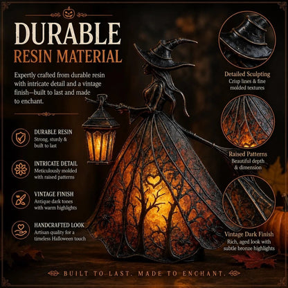 ✨Last Day 49% OFF✨Halloween Witch Lamp Tabletop Decoration