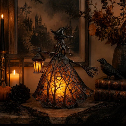 ✨Last Day 49% OFF✨Halloween Witch Lamp Tabletop Decoration
