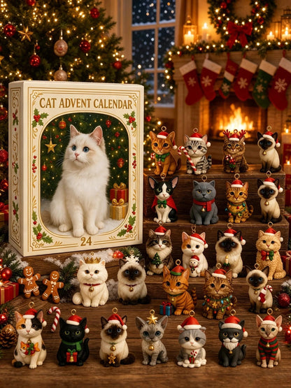 🐱 2026 Cat Advent Calendar – 24 Days of Christmas Surprises