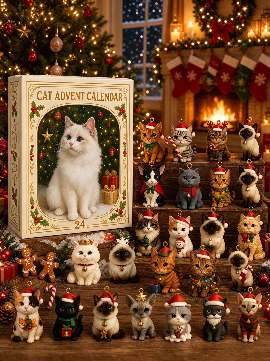 🐱 2026 Cat Advent Calendar – 24 Days of Christmas Surprises