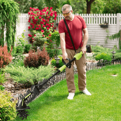 Livelydayin™ Multifunctional 2-in-1 Cordless Tiller & Cultivator with Telescopic Pole