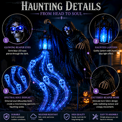 ⚡Halloween Soul Harvester Animated Garden Light