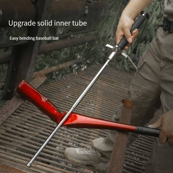 🔥Last Day 49% OFF🔥Improved Self-Defense, Automatically Retractable Hiking Stick