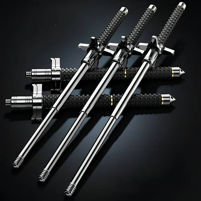 🔥Last Day 49% OFF🔥Improved Self-Defense, Automatically Retractable Hiking Stick