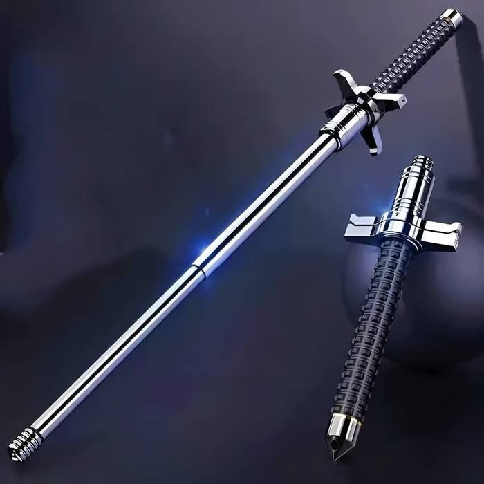 🔥Last Day 49% OFF🔥Improved Self-Defense, Automatically Retractable Hiking Stick