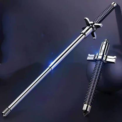 🔥Last Day 49% OFF🔥Improved Self-Defense, Automatically Retractable Hiking Stick
