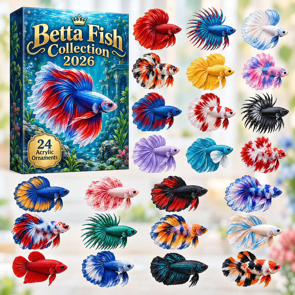 2026 Betta Fish Collection Advent Calendar