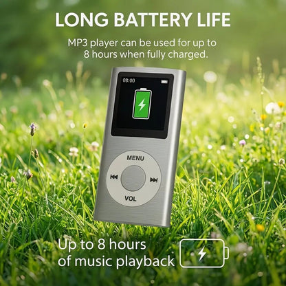 🔥 HOT SALE! 🎶 Portable MP3 Music Player – Pocket-Sized Digital Music Player with LCD Screen & TF Card Support ✨