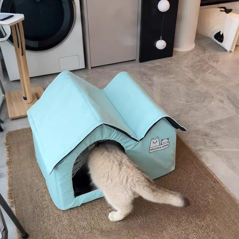 50%OFF Pet Air Conditioned house(Free ice bag 10+ water absorbent cotton bag*2+ cold-proof pad*1]