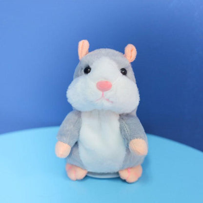 🐹💝70% OFF!!!-Ready for Christmas!🎄🎁Talking Hamster Plush – repeats whatever you say, auto head-shaking, hilarious fun for kids & adults